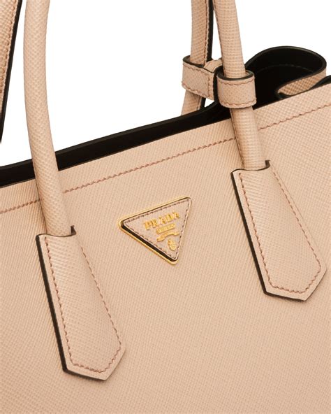 prada saffiano cuir+c|Prada Double Saffiano Leather Tote Bag .